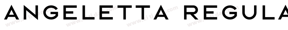 Angeletta Regular字体转换